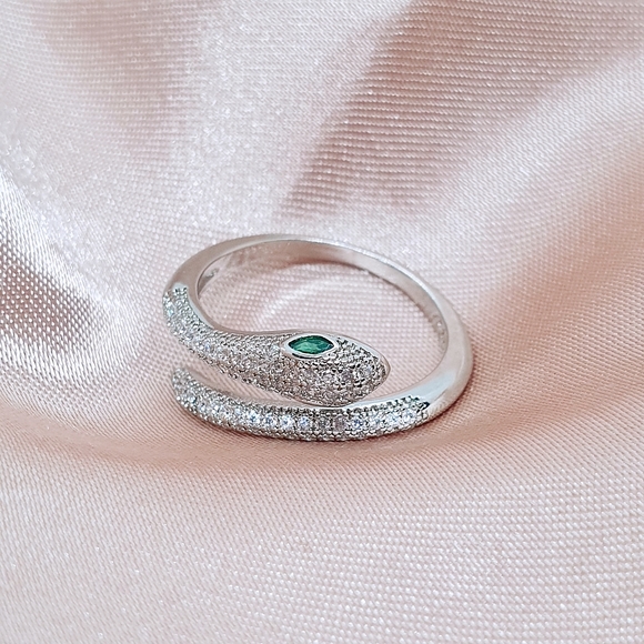 Jewelry - Beautiful Sterling Silver Statement snake ring